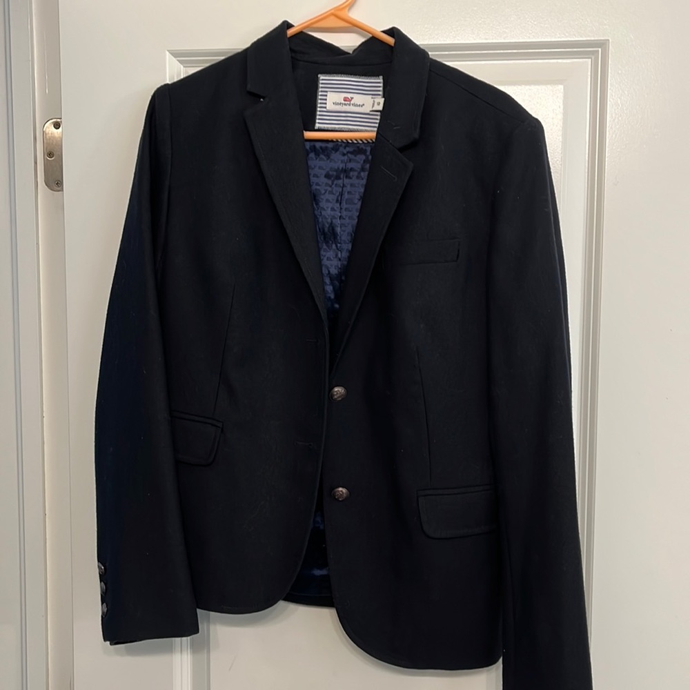 Vineyard Vines Size 12 Wool Jacket